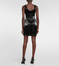 Mugler Embossed minidress