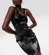 Mugler Embossed minidress