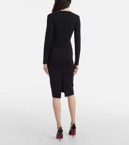 Mugler Plunge minidress