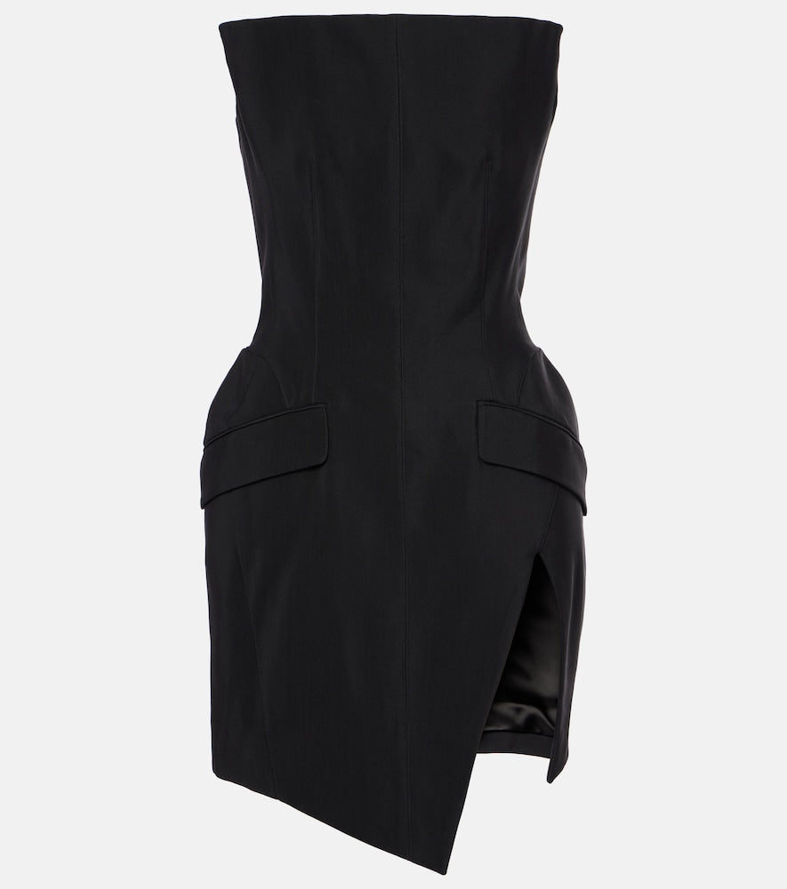 Mugler  bustier dress. Mugler 束胸连衣裙