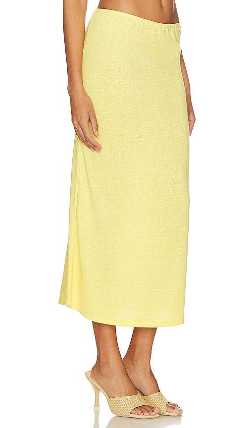 Musier Paris Levant Skirt in Yellow