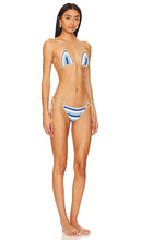 My Beachy Side Hand Crochet Bikini Set in Blue