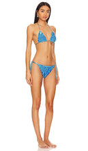 My Beachy Side Sequin Bikini Set in Blue