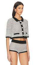 My Beachy Side X Revolve Crochet Cropped Cardigan in White