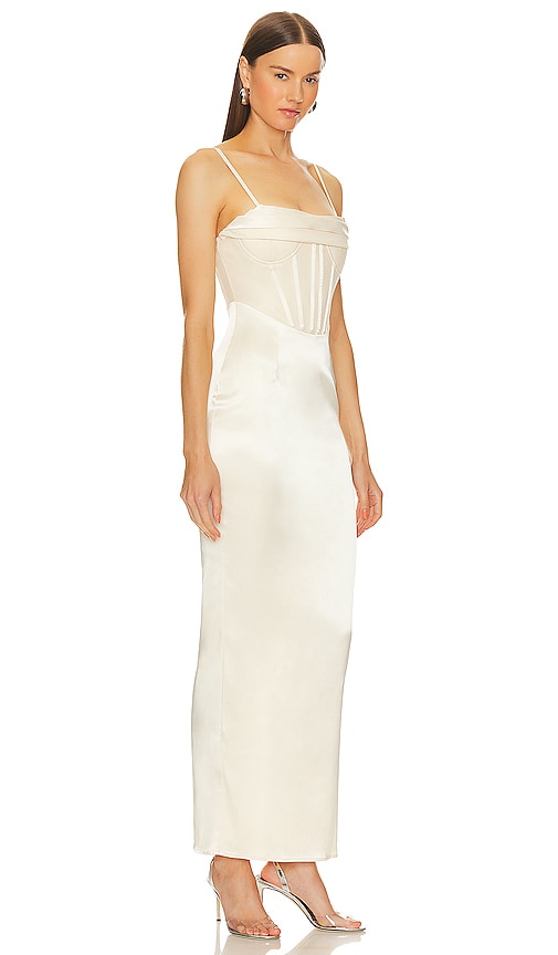 NBD Aella Gown in Cream