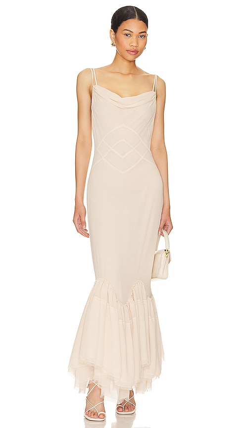 NBD Amata Gown in Cream
