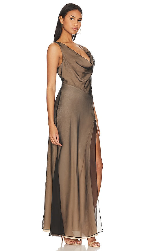 NBD Calla Gown in Black
