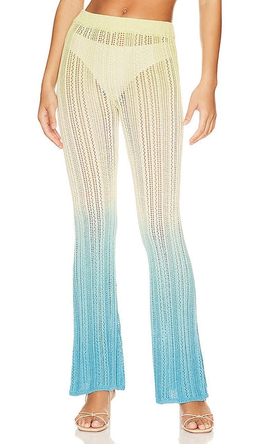 NBD Circe Pant in Yellow - Pantalon Circé NBD en jaune - NBD Circe 黄色裤子 - NBD Circe Hose in Gelb - NBD Circe 팬츠 - Pantaloni NBD Circe in giallo