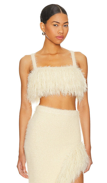 NBD Freja Top in Ivory - Haut NBD Freja en ivoire - NBD Freja 象牙色上衣 - NBD Freja Top in Elfenbein - NBD Freja 탑 - Top NBD Freja in avorio