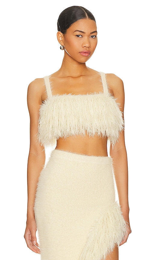 NBD Freja Top in Ivory - Haut NBD Freja en ivoire - NBD Freja 象牙色上衣 - NBD Freja Top in Elfenbein - NBD Freja 탑 - Top NBD Freja in avorio