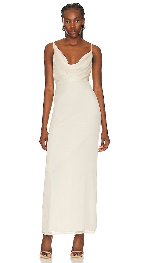 NBD Nadiah Gown in Ivory - Robe Nadiah NBD en ivoire - NBD Nadiah 象牙色礼服 - NBD Nadiah-Kleid in Elfenbein - NBD Nadiah 가운 아이보리 색상 - Abito NBD Nadiah in avorio