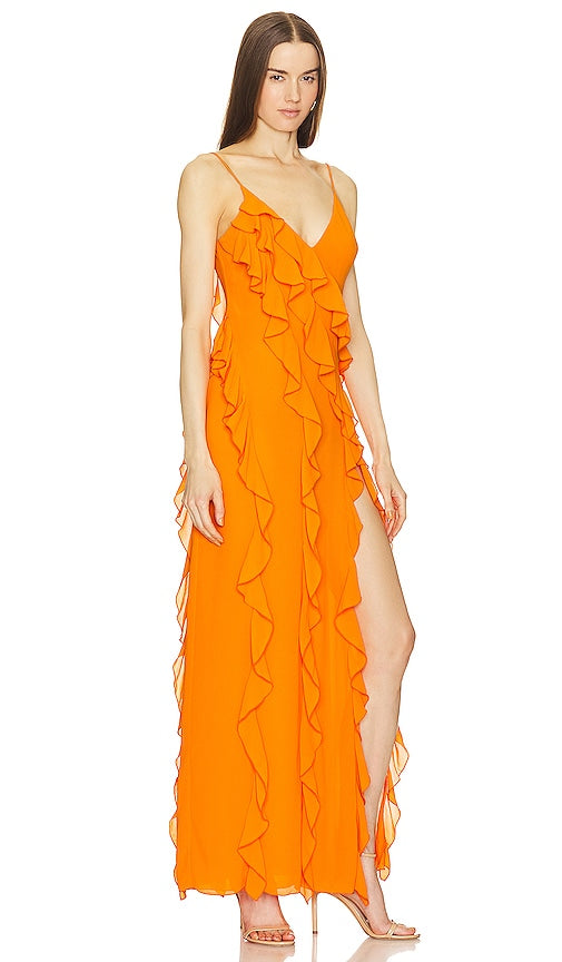 NBD Nehna Gown in Orange