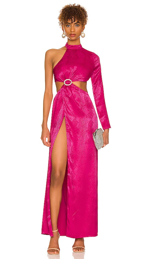 NBD Raquel Gown in Fuchsia