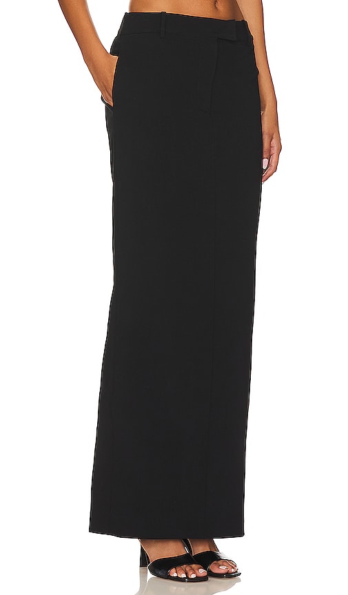 NBD Tia Maxi Skirt in Black