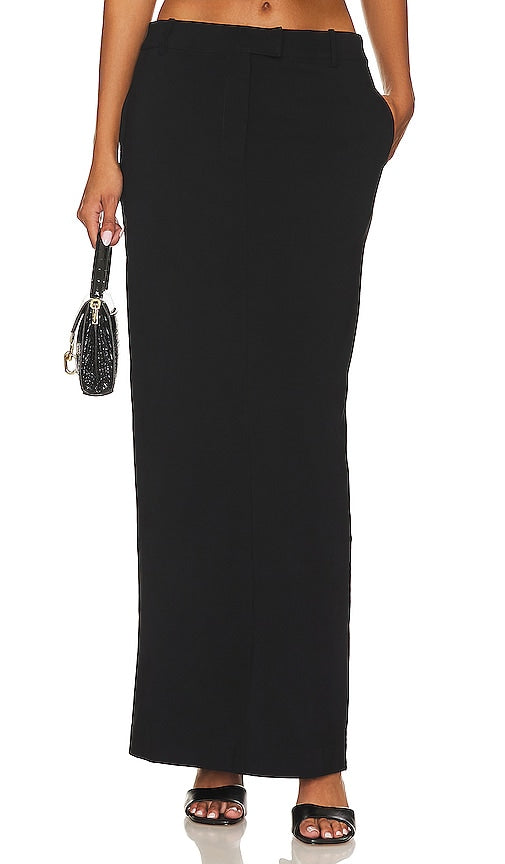 NBD Tia Maxi Skirt in Black - NBD - Jupe longue Tia en noir - NBD Tia 黑色长裙 - NBD Tia Maxirock in Schwarz - NBD TIA 맥시 스커트 - Gonna lunga NBD Tia in nero