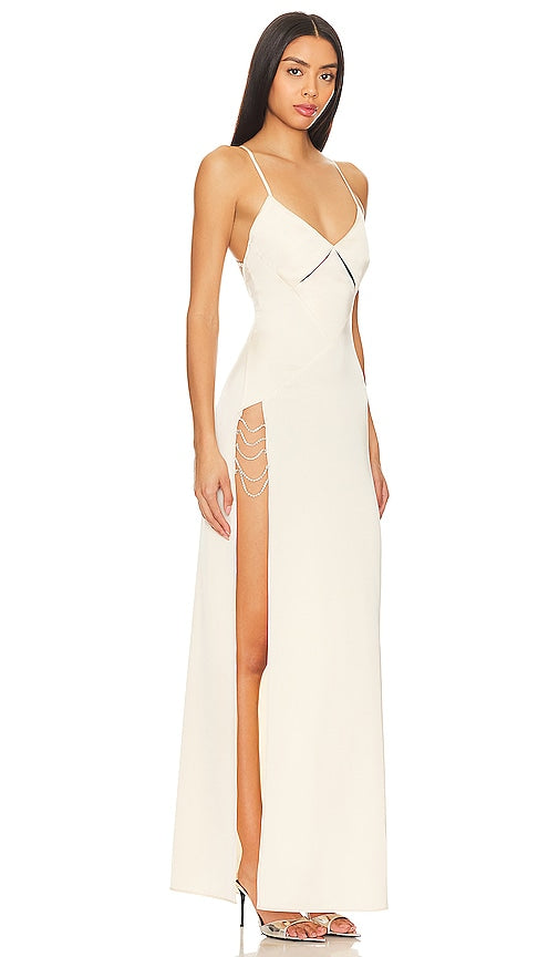 NBD Valeria Gown in Ivory
