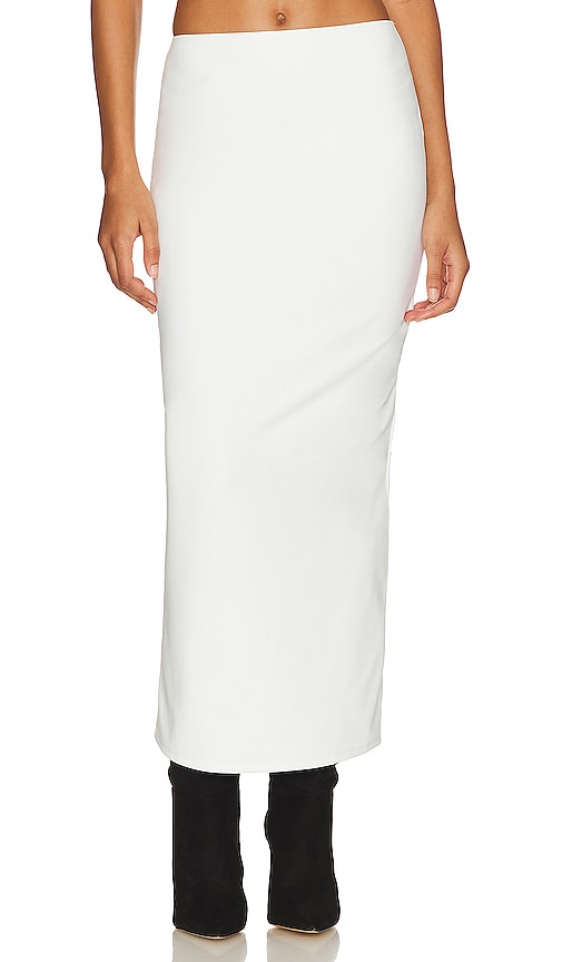 NBD x Maggie MacDonald Eulla Maxi Skirt in Ivory - Jupe longue NBD x Maggie MacDonald Eulla en ivoire - NBD x Maggie MacDonald Eulla 象牙色长裙 - NBD x Maggie MacDonald Eulla Maxirock in Elfenbein - NBD x Maggie MacDonald Eulla 맥시 스커트 - Gonna lunga NBD x Maggie MacDonald Eulla in avorio