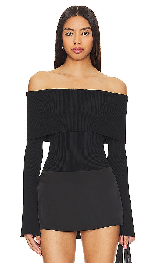 NIA Palmer Sweater in Black