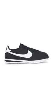 Nike Nike Cortez Textile in Black | Men's Lifestyle Sneakers in Black & White