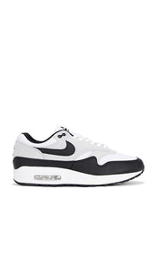 Nike Air Max 1 Essential Sneakers in White | Men's Lifestyle Sneakers in White  Black  & Pure Platinum