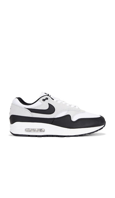 Nike Air Max 1 Essential Sneakers in White | Men's Lifestyle Sneakers in White  Black  & Pure Platinum