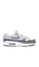 Nike Air Max 1 Sneakers in Grey | Men's Lifestyle Sneakers in Photon Dust  Smoke Grey  Wolf Grey  & Wh