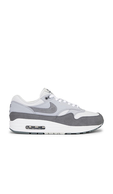 Nike Air Max 1 Sneakers in Grey | Men's Lifestyle Sneakers in Photon Dust  Smoke Grey  Wolf Grey  & Wh