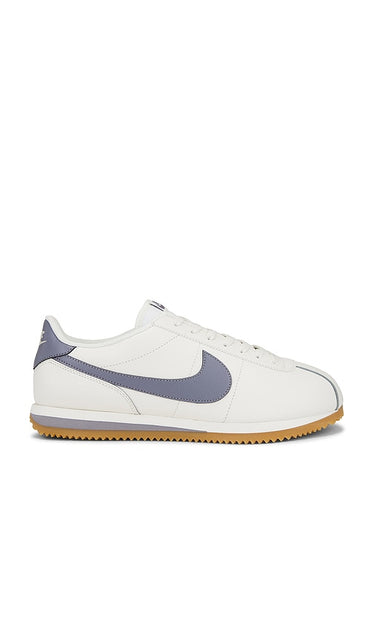Nike Cortez Sneakers in White | Men's Lifestyle Sneakers in Sail  Cement Grey  & Gum Yellow