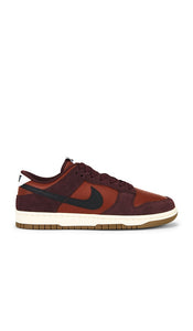 Nike Dunk Low Retro Se in Brown | Men's Lifestyle Sneakers in Mars Stone  Black  & Burgundy Crush