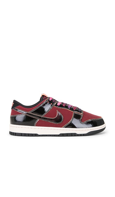 Nike Dunk Low Retro Se in Red | Men's Lifestyle Sneakers in Dark Team Red  Solar Red  Black  & Silt