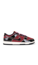 Nike Dunk Low Retro Se in Red | Men's Lifestyle Sneakers in Dark Team Red  Solar Red  Black  & Silt