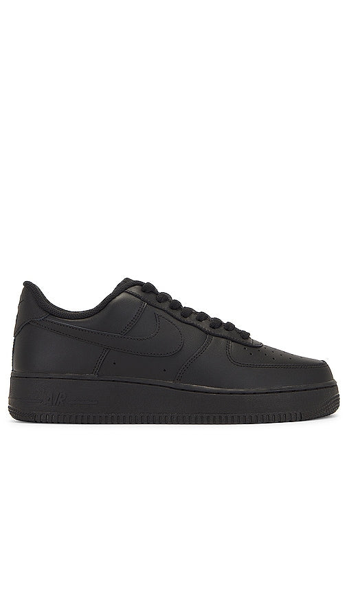 Nike Air Force 1 '07 in Black | Men's Low-Top Sneakers in Black