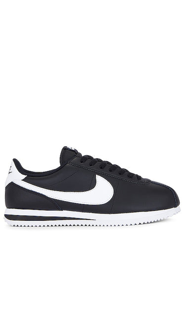 Nike Cortez in Black | Men's Low-Top Sneakers in Black & White