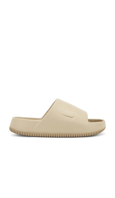 Nike Calm in Cream | Men's Sandals & Slides in Khaki