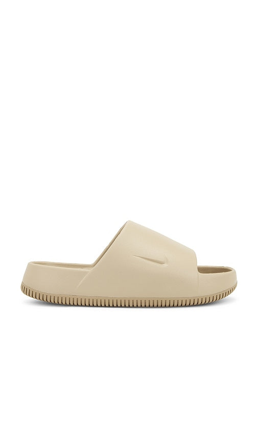 Nike Calm in Cream | Men's Sandals & Slides in Khaki