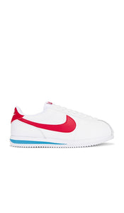 Nike Cortez in White | Men's Lifestyle Sneakers in White  Varsity Red  & Varsity Blue
