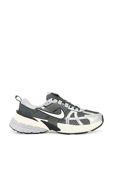 Nike V2k Run in Grey | Men's Athletic Sneakers in Vintage Green