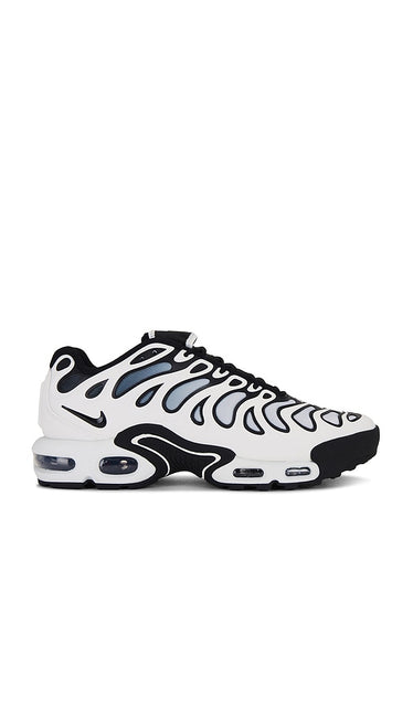 Nike Air Max Plus Drift in White | Men's Shoes in White  Black  & Metallic Silver