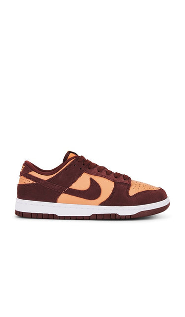 Nike Dunk Low Retro SE in Brown | Men's Low-Top Sneakers in Amber Brown & Dark Pony White