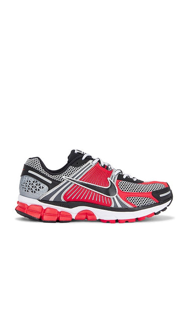 Nike Zoom Vomero 5 in Red | Men's Lifestyle Sneakers in Metallic Silver  Black  & University Red
