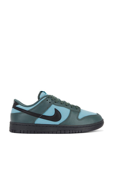 Nike Dunk Low Retro Se in Green | Men's Lifestyle Sneakers in Vintage Green  Black  & Denim Turquoise