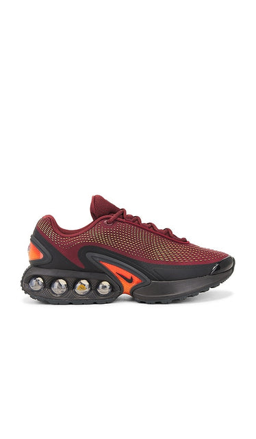 Nike Air Max Dn in Burgundy | Men's Lifestyle Sneakers in Dark Team Red & Black Anthracite