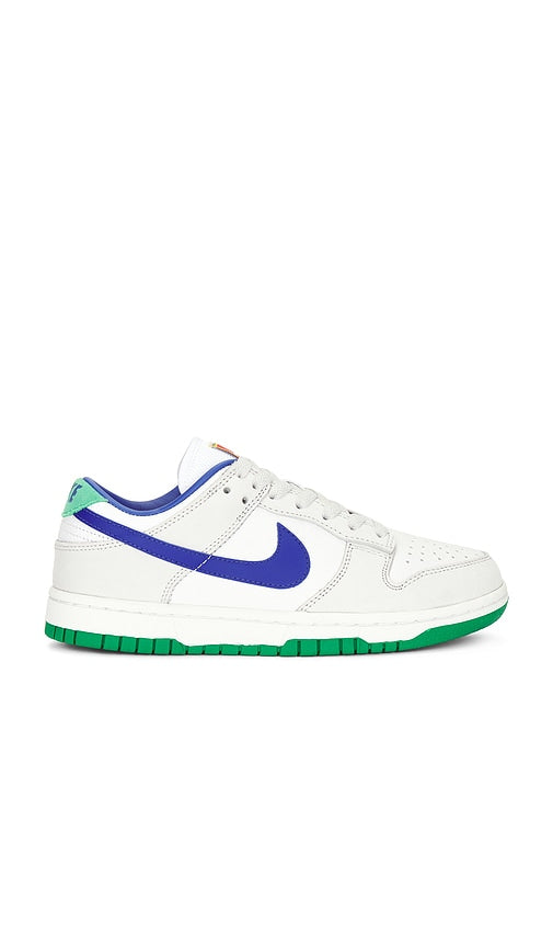 Nike Dunk Low Premium Sneakers in White | White  Photo Blue  & Photon Dust Low Top Sneakers for Women