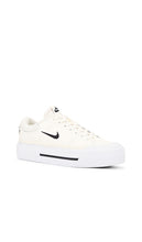 Nike Court Legacy Lift Sneaker in Ivory