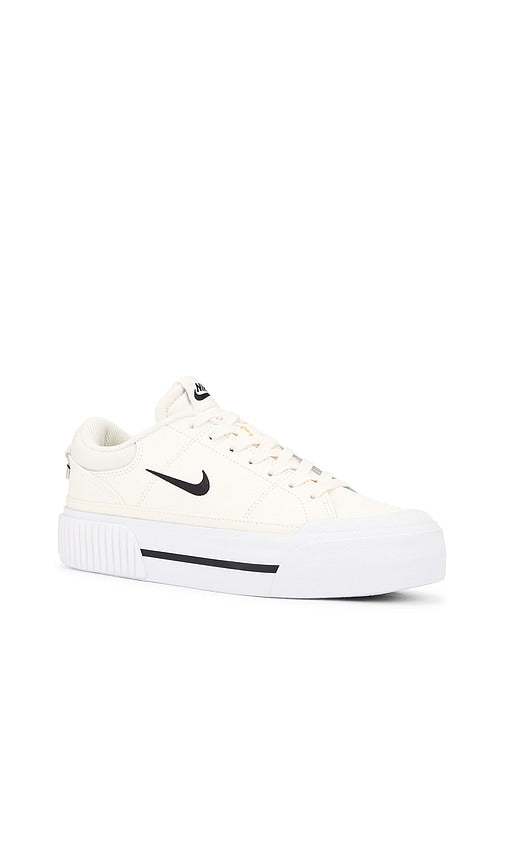 Nike Court Legacy Lift Sneaker in Ivory
