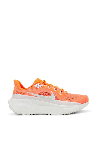 Nike Pegasus 41 Prm in Coral | Hyper Crimson & Metallic Silver Athletic Sneakers for Women
