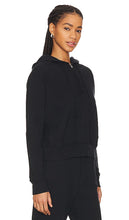 NILI LOTAN Callie Zip Up Hoodie in Black