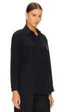 NILI LOTAN Ellias Shirt in Navy