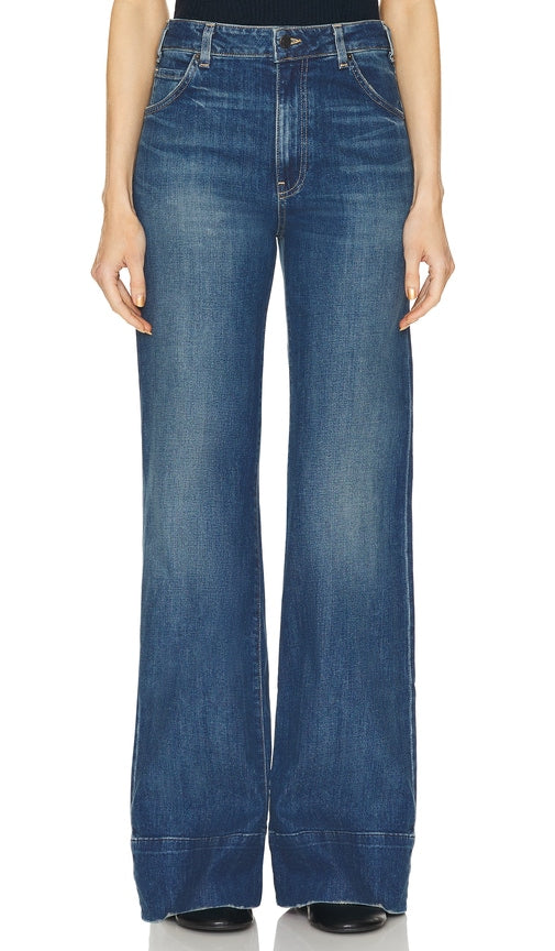 NILI LOTAN Nadege Jean in Blue - NILI LOTAN Jean Nadege en Bleu - NILI LOTAN Nadege 蓝色牛仔裤 - NILI LOTAN Nadege Jeans in Blau - NILI LOTAN Nadege 진 블루 색상 - NILI LOTAN Jeans Nadege in blu