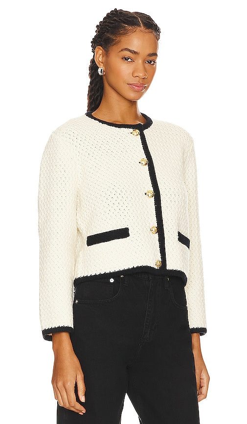 NILI LOTAN Perah Jacket in Navy
